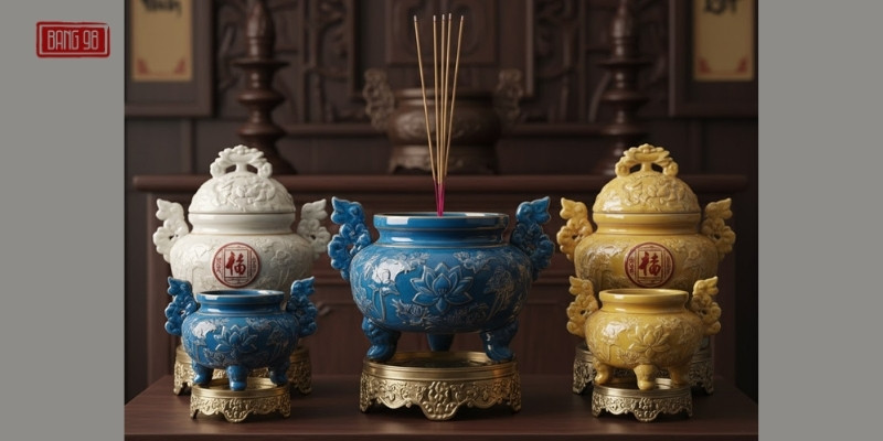 Bát Hương đẹp Chuẩn Phong Thủy