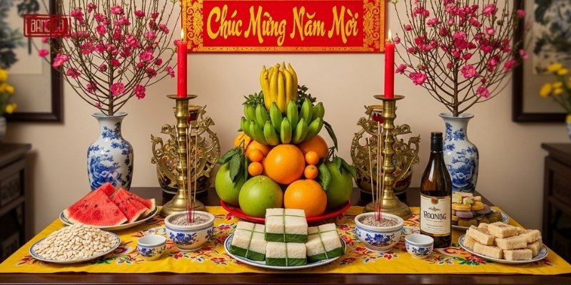Bày Ban Thờ Ngày Tết