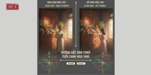 Sinh Năm 1987 đặt Bàn Thờ Hướng Nào