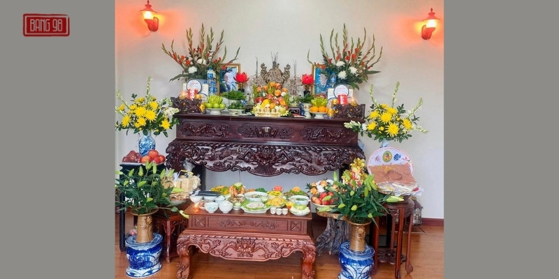 Trang Trí Bang Thờ Ngày Tết Trang Nghiêm
