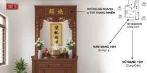 Tuổi Tân Mùi đặt Bàn Thờ Hướng Nào