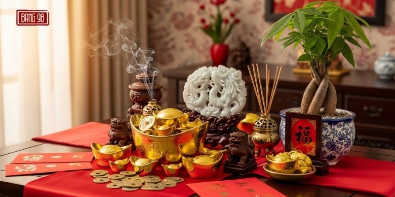 Vật Phẩm Phong Thủy Nên Có Trên Bàn Thờ Gia Tiên để Chiêu Tài