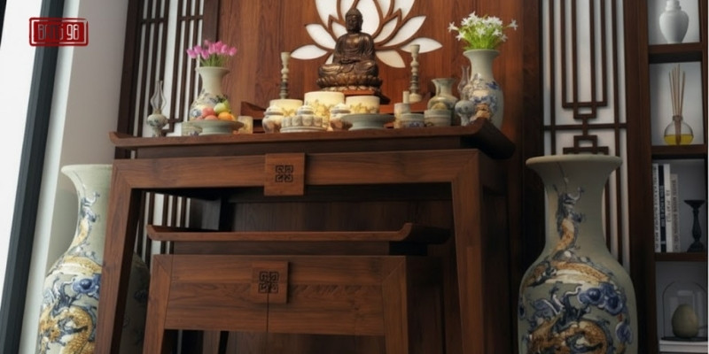 Bài Trí Bàn Thờ Phật Tại Gia đẹp