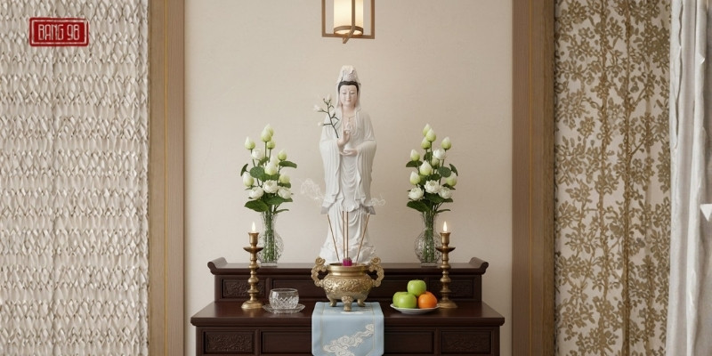 Bài Trí Bàn Thờ Quan âm