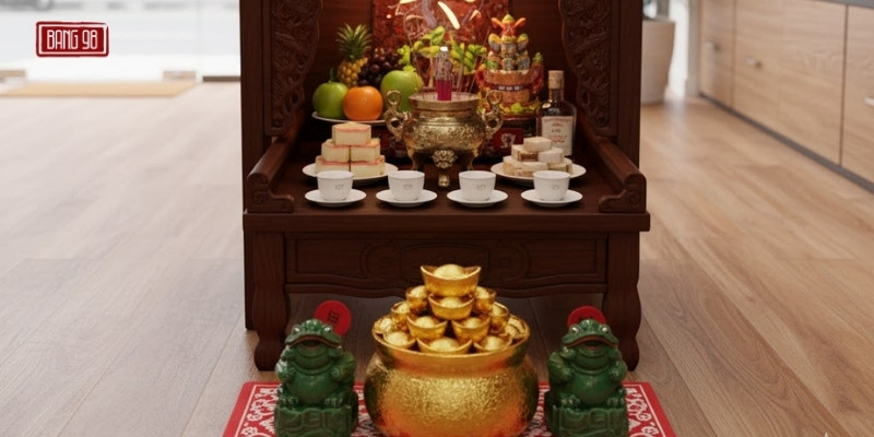 Bàn Thờ Thần Tài đẹp