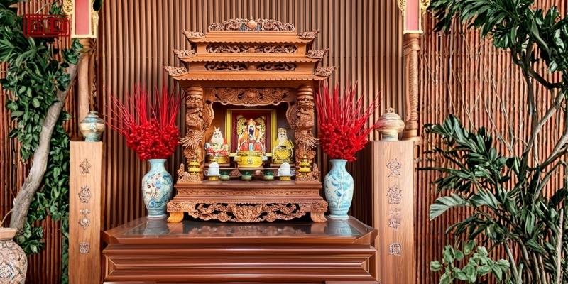 Cách Bày Bàn Thờ Thần Tài