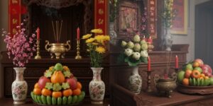 Cách Sắp Xếp Hoa Quả Trên Bàn Thờ