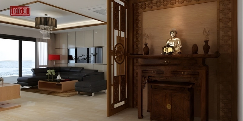 Hướng đặt Bàn Thờ Chung Phòng Khách