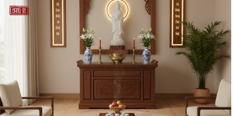 Phòng Thờ Chuẩn Phong Thủy