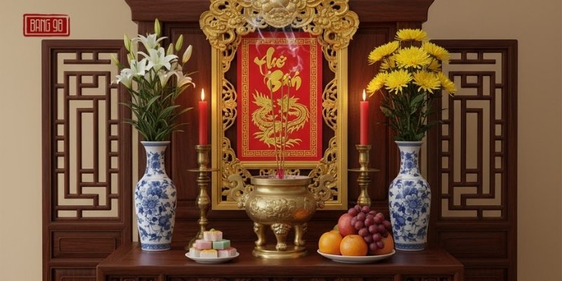 Thắp 3 Nén Nhang Trên Bàn Thờ