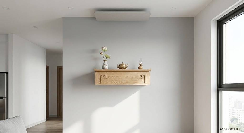 bàn thờ tối ưu nhất cho chung cư